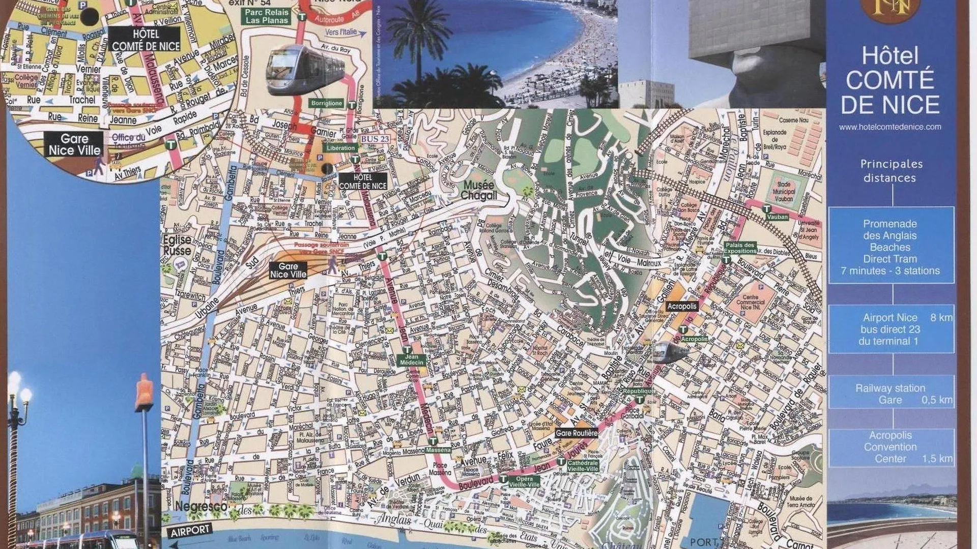 מלון דירות Appartements Comte De ניס